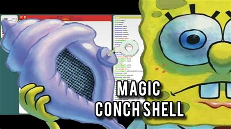Magic conch shell online